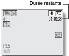 SANYO XACTI VPC-HD1AEX - Dans le menu de mode de video clip, Sélectionnez l'icone du mémo audio , puis appuyez sur le bouton de réglage SET. - 1