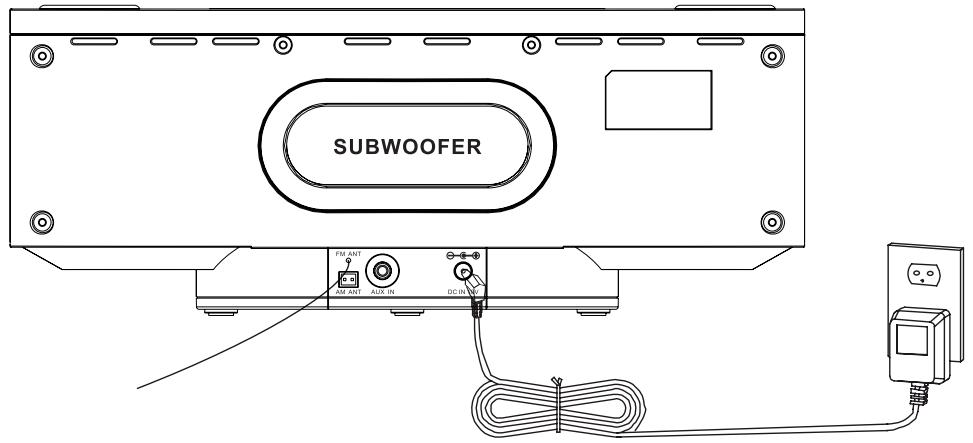 SANYO DMP-692 - Utilisation de l'adaptateur CA - 1