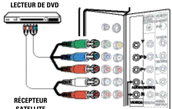 LECTEUR DE DVD RÉCEPTEUR SATELLITE