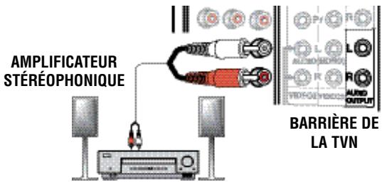 AMPLIFICATEUR STÉRÉOPHONIQUE BARRIÈRE DE LA TVN