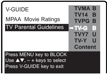 SANYO DS32424 - Turning Off the V-Guide - 1