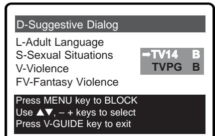 SANYO DS32424 - Turning Off the V-Guide - 3