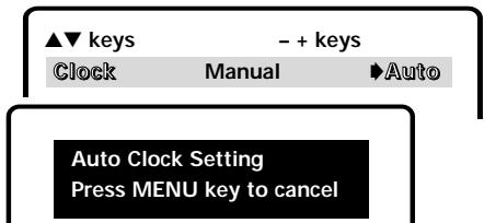 SANYO DS35520 - To set the clock manually: - 1