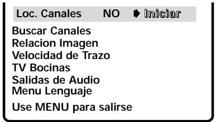 SANYO DS35520 - REAJUSTANDO EL MODO DE ANTENA/CABLE Y BÚSQUEDA DE CANALES - 1