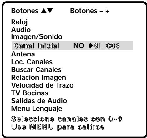 SANYO DS35520 - AJUSTE DE CANAL INICIAL - 3