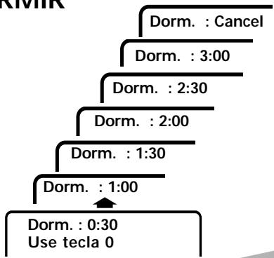 SANYO DS35520 - AJUSTANDO EL CRONÓMETRO PARA DORMIR - 2