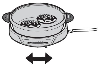 SANYO HPS-MC3 - Débranchez le cordon d'alimentation. - 1