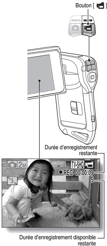 SANYO VPC-E2BL - Terminez l'enregistrement. - 1