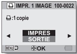 SANYO VPC-E2BL - Appuyez sur le bouton [◀] ou [▶] pour afficher l'image que vous souhaitez imprimer. - 1