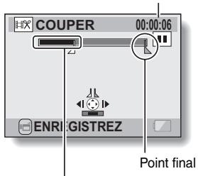 SANYO VPC-E2BL - Appuyez sur le bouton [T/○]. - 1