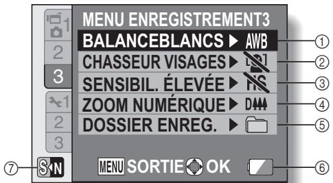 SANYO VPC-E2BL - CHANGEMENT DE MODE DE FONCTIONNEMENT - 1