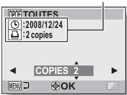 SANYO VPC-E2BL - Appuyez sur le bouton de réglage SET. - 2