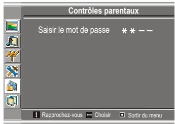 SANYO AVL-191 - Modifier le mot de passe - 1