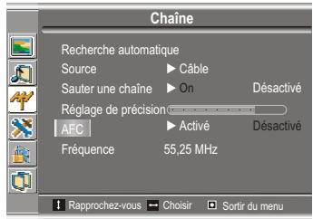 SANYO AVL-191 - Setting Auto Frequency Control (Régler la commande de la fréquence automatique) (AFC) - 1