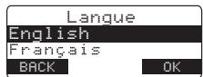 SANYO CLT-D5882 - Sélectionner la langue d'affichage - 1