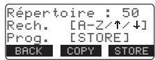SANYO CLT-D5882 - Visionner le répertoire téléphonique - 1