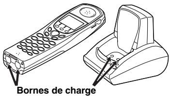 SANYO CLT-D5883 - Nettoyez les bornes de charge du bloc-piles - 1