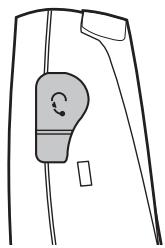 SANYO CLT-D5883 - Installation du casque d'écoute - 1