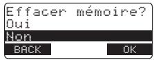 SANYO CLT-D5883 - b. Effacer des donnés en mémoire - 1