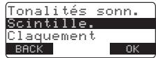 SANYO CLT-D5883 - Sélectionner une tonalité de sonnerie (combiné seulement) - 1