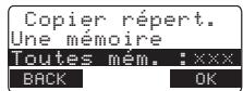 SANYO CLT-D5883 - Copier les données du répertoire téléphonique (CLT-D5882/CLT-D5883) - 2