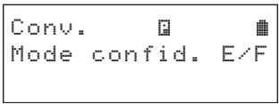 SANYO CLT-E32 - Mode de confidentialité - 1