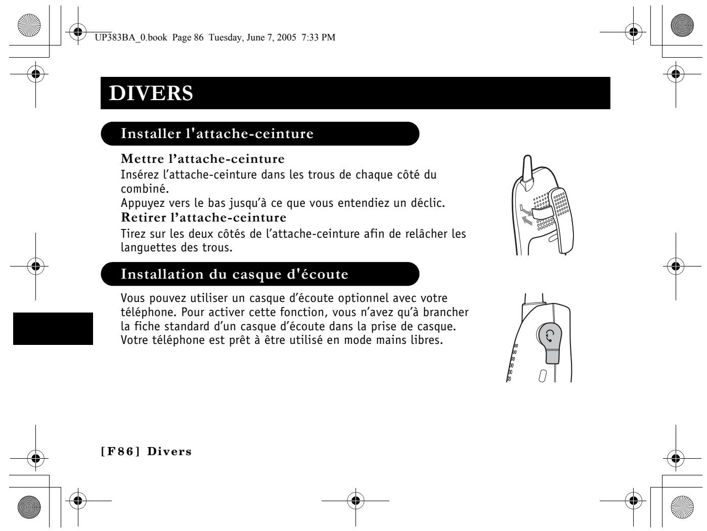 SANYO CLT-E32 - Changer le code de sécurité numérique - 7
