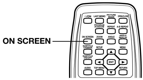ON SCREEN L/ON LAST MEMO PICTURE MODE OPEN/CLOSE PROGRAM RANDOM REPEAT A-B REPEAT ON SCREEN ZOOM ANGLE ANGLE REPLAY SUBTITLE CHANGE SETUP MENU SUBTITLE ON/OFF ENT AUDIO TOP MENU RETURN