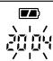SANYO ICR-B34 - Modo de ajuste de fecha y hora: YEAR, MM/DD, 12 o 24 HOUR, TIME - 1