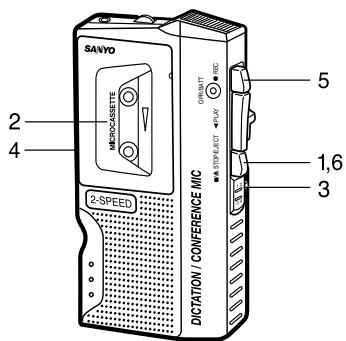 SANYO TRC-540M - Auricular - 4