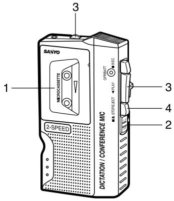 SANYO TRC-540M - Safeguards against accidental erasure (Fig. 7) - 6