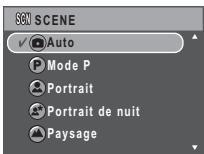 SANYO VPC-E890 - Réglage du mode Scène - 17