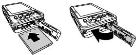 SANYO VPC-E890 - Insertion de la batterie - 3