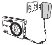 SANYO VPC-E890 - Chargement de la batterie - 1