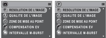 SANYO VPC-E890 - Le menu Capture - 1