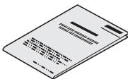 SANYO VPC-X1200 - VÉRIFICATION DES ACCESSOIRES INCLUS - 4
