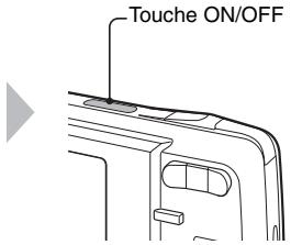 SANYO VPC-X1200 - Ouvrez le couvercle du compartiment de la carte/du bloc-pile et insérez le bloc-pile. - 2