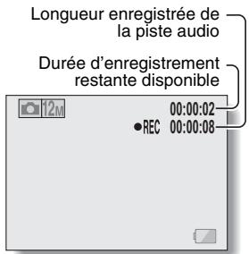 SANYO VPC-X1200 - Appuyez sur la touche de l'obturateur pour prendre la photo, puis parlez dans le microphone. - 1