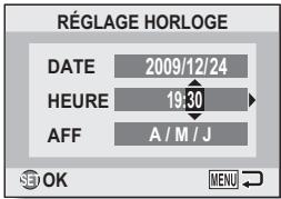 SANYO VPC-X1200 - Réglez la date et l'heure. - 2