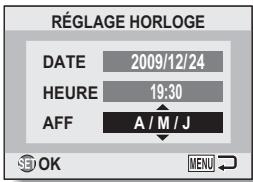 SANYO VPC-X1200 - Réglez la date et l'heure. - 3