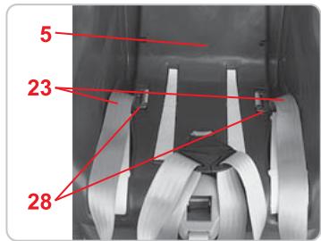 BRITAX FIRST CLASS PLUS - Retrait de la housse - 1