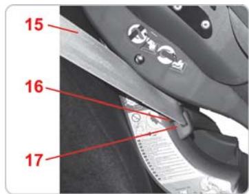 BRITAX FIRST CLASS PLUS - Montage du siège auto (guidage de sangle alternatif) - 2