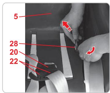 BRITAX FIRST CLASS PLUS - Démontage des sangles - 1