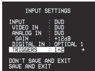 NAD T763 - ASSIGNER LA SORTIE DE DÉCLENCHEMENT - 2