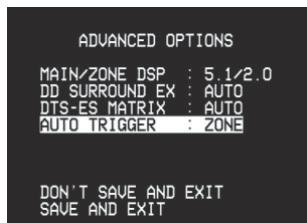 NAD T763 - ASSIGNER LA SORTIE DE DÉCLENCHEMENT - 4