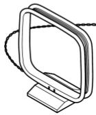 NAD T763 - BRANCHEMENT DES ANTENNES ASSEMBLAGE DE L'ANTENNE CADRE AM - 3