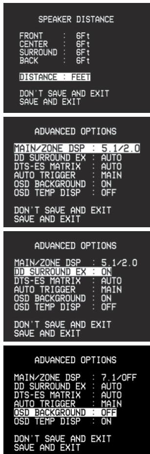 NAD T763 - [] sur "OUI" ["ON"] ou NON ["OFF"] - 2