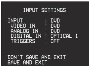 NAD T763 - CONFIGURATION DES ENTRÉES - 2