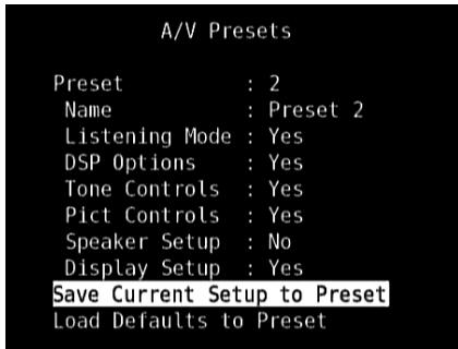 NAD T785 HD - FONCTIONNEMENT DU T 785 - MENU DE CONFIGURATION - 6