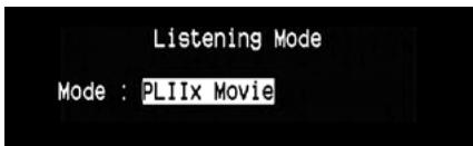 NAD T785 HD - MODE D'ÉCOUTE (LISTENING MODE) - 1